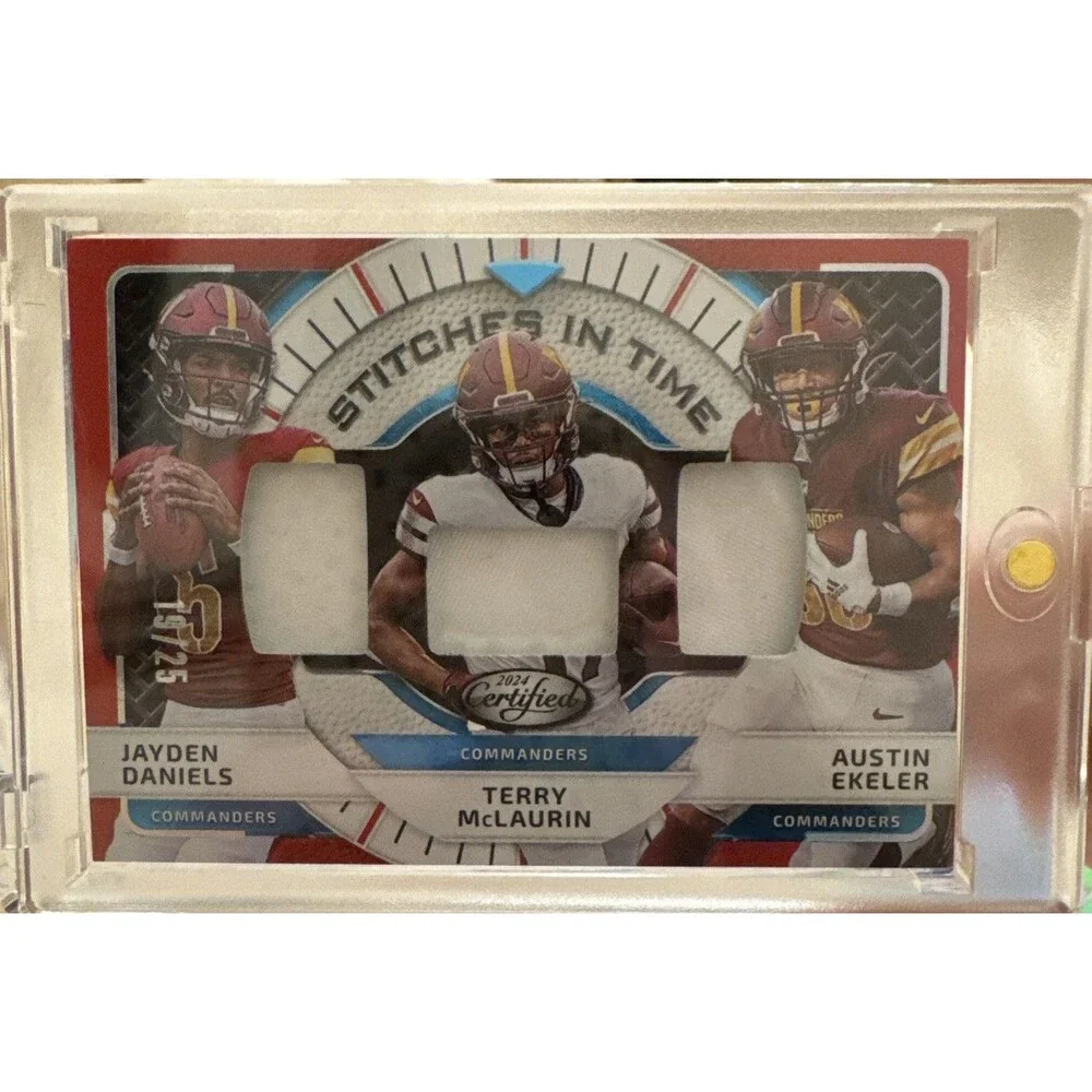 2024 Panini Certified Jayden/Terry/Austin Triple Patch 19/25